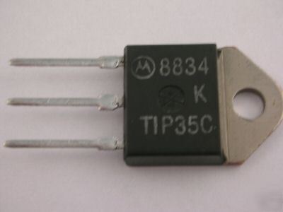 2PCS, pnp TIIP35C tip 35C gp amp power transistor 100V