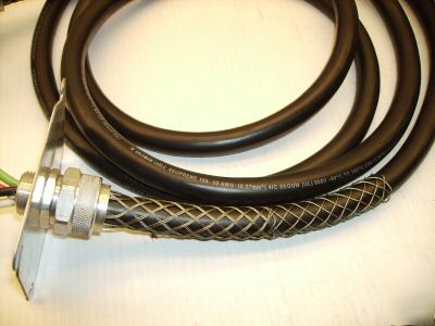 5-20R/10-4 awg seoow coleman cable 600 v /kellems grips