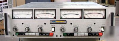 Ac--dc electronics elgar/acdc ER750B-r-2-1 dual load 