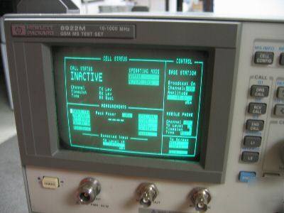 Agilent 8922M gsm mobile station w/ opt 001. 006