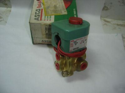 Asco 8342C1 solenoid valve 120V 1/4