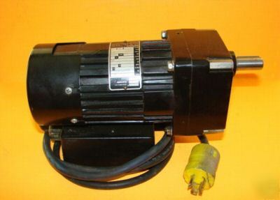 Bodine electric gearmotor 34R6BFCI-W2, 1/9 hp, #3822G