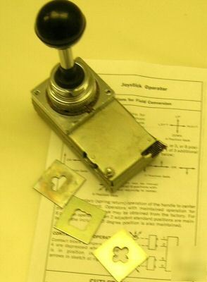 Cutter-hammer joystick operator (like 10250T451)