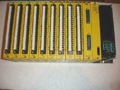 Fanuc - i/o base unit with modules - A03B-0801-C009