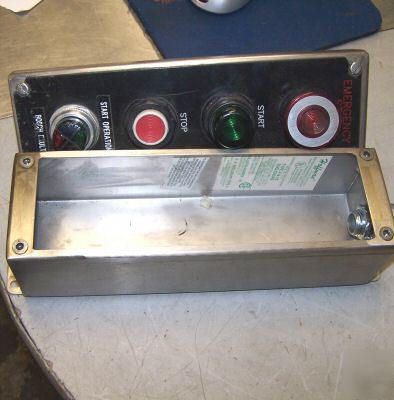Hoffman square d allen bradley control station nema 4X 