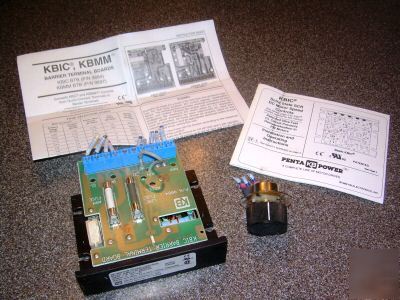 Kb dc motor control & barrier terminal board with pod