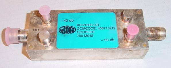 Meca macom rf directional coupler 50 ohms microwave nos