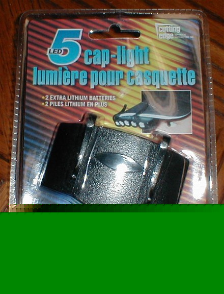 New 5 led cap / hat flash light camping fishing hunting