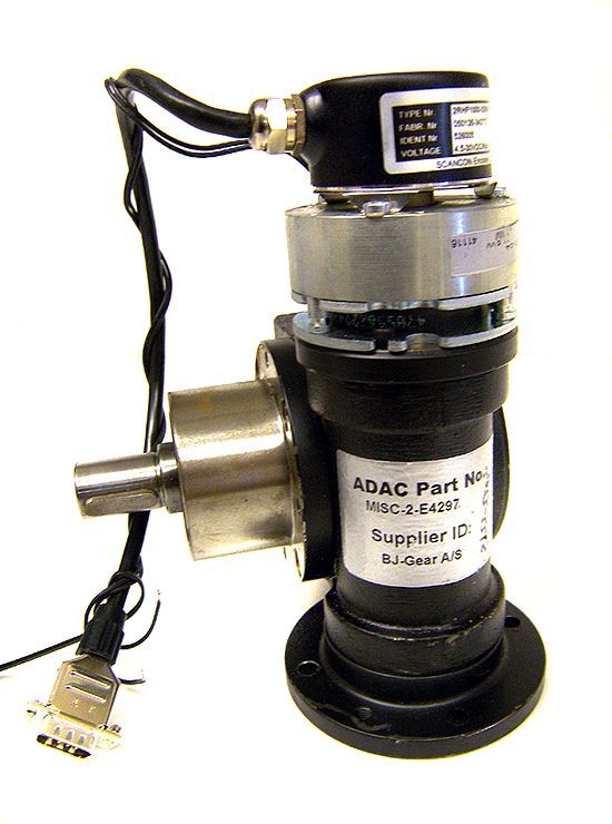 New adac bj gear motor assembly with brakes / encoder