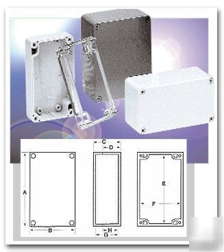 New bud pn 1336-dg nema 4X plastic box 4.72