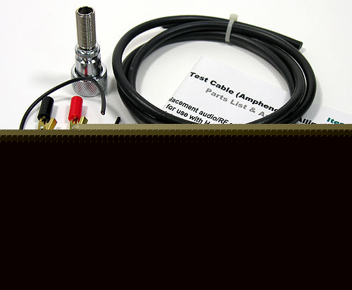 Replacement cable vintage test equipment rf audio kit