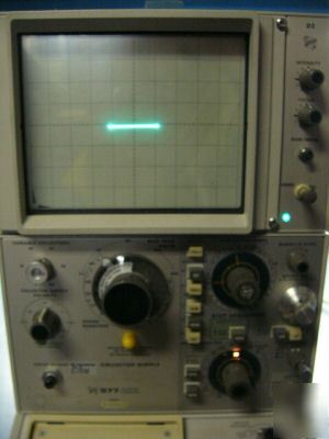 Tektronix 577 curve tracer with 177 test fixture