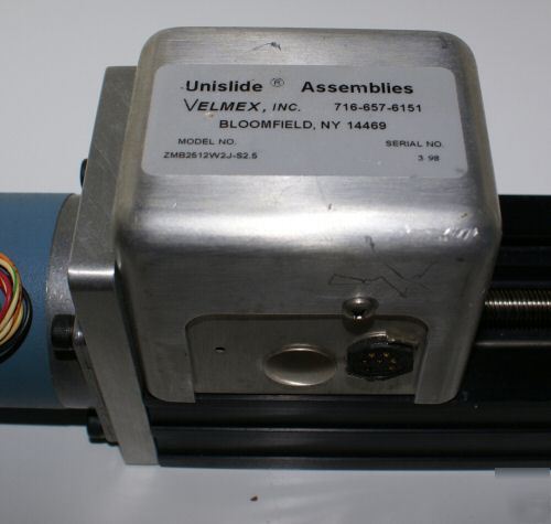 Velmax unislide linear slide. cnc z-axis