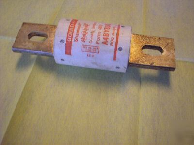  shawmut amp trap A4BY800 800 amp fuse current limiting