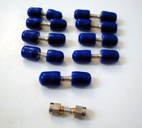 10 semi rigid microwave coax cables 3/4
