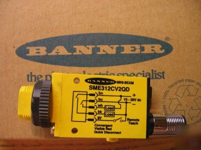 Banner engineering SME312CV2QD *never used*