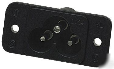 C6 schurter chassis inlet solder , rohs