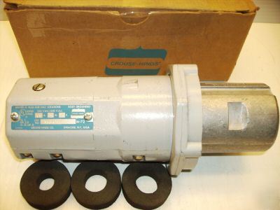 Crouse-hinds arktite plug apj-6385 APJ6385 60 amp 
