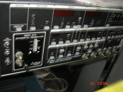 Eg &g princeton applied research lock-in amplifier