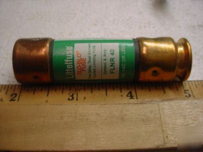 Flnr-40 40 amp dual element slo-blo fuse (qty 5 ea)