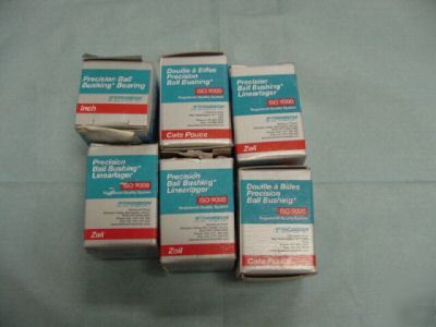 Lot of thompson: OPN122026SS linear ball bushings, 6<