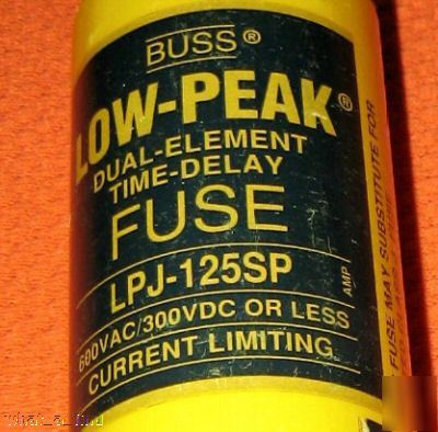 New buss lpj-125SP fuse class j LPJ125SP lpj 125 