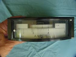 Sangamo electric ampere demand meter adf-7 5 amp ac