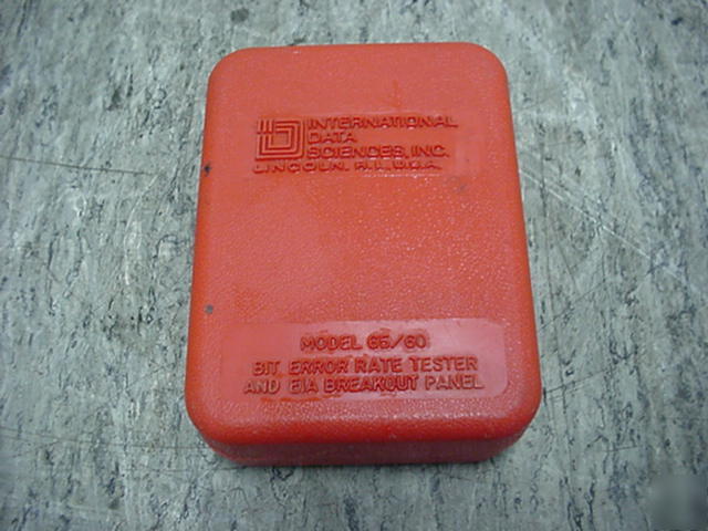 Ids model 65/60 bit error tester and eia breakout panel
