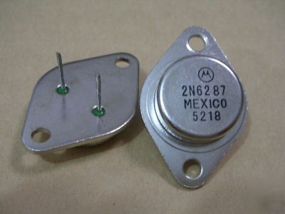 10PCS, 2N6287 transistors 100V 160W to-3 mot