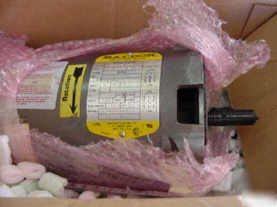 Baldor type: JM3107-tap 3 phase motor <