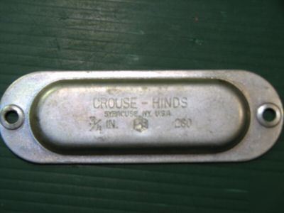 Crouse hinds covers conduit bodies 280 3/4 9 pcs 85EC