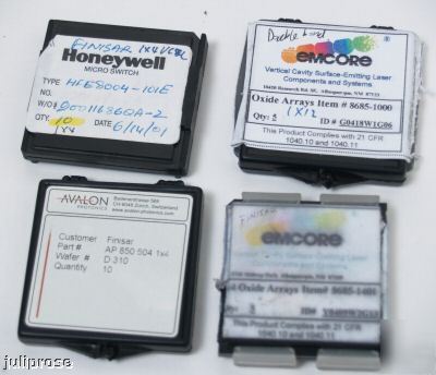 Emcore honeywell large lot unbonded (220+) vcsel dies