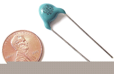 High voltage ceramic disc capacitor ~ 470PF 4000V (20)