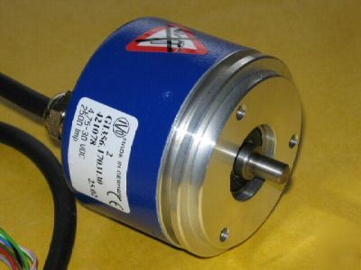 Ivo encoder GI356.1703130, 2500 ppr, solid 6MM shaft