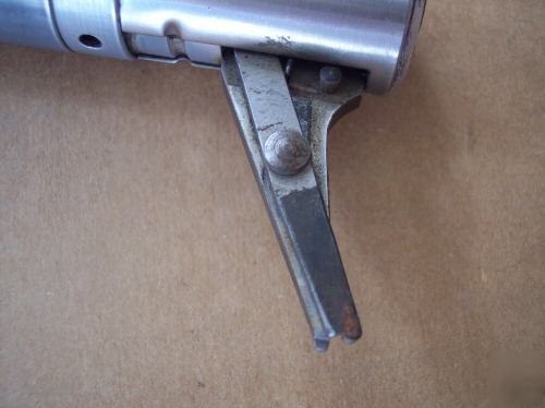 Lead trimmer *** cuts and bends leads on pc board
