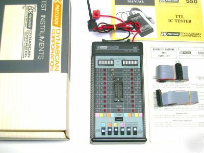 New bk precision b+k ttl ic tester / logic monitor b&k