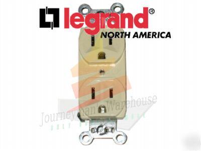 New pass & seymour legrand CRB5262-i duplex receptacle 
