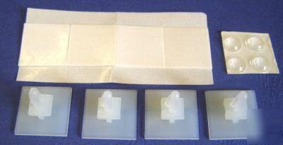 Pcb fixing kit + self adheasive feet ....lot of 3.....