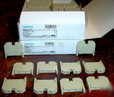 Siemens through type terminals track mtd. (lot of 200)