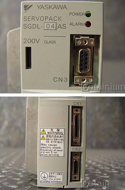 Yaskawa sgdl-04AS servopack ac 0 - 230V 400W 