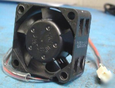 Lot of 4 small 12V dc fan ~ 1 1/2