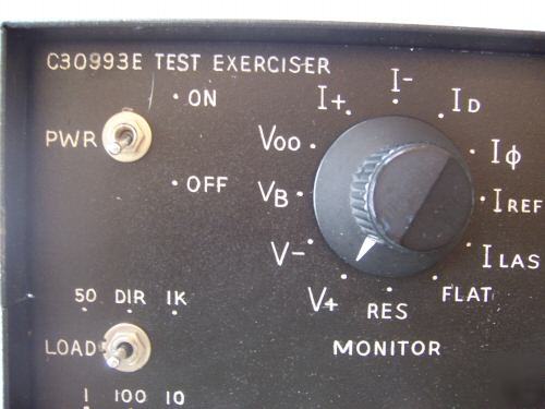 New C30993E test exerciser, over $1,000.00 