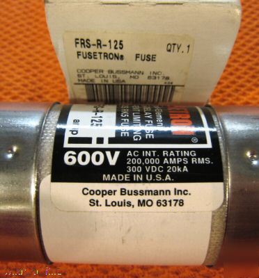 New buss frs-r-175 fuse bussmann FRSR175 ns
