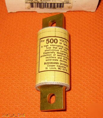 New buss kbh-200 rectifier fuse KBH200 200 amp 600 volt