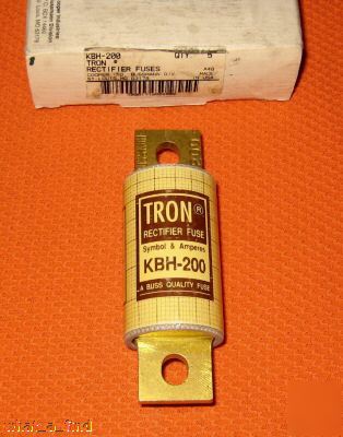 New buss kbh-200 rectifier fuse KBH200 200 amp 600 volt