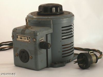Superior electric powerstat variable autotransformer 