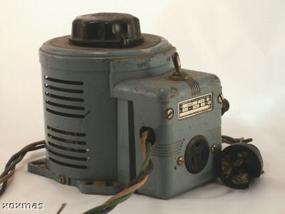 Superior electric powerstat variable autotransformer 
