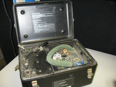 Tec air / cosmos mq-1A oxygen mask, comm., mic tester 