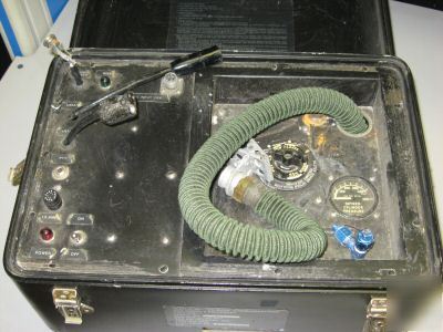 Tec air / cosmos mq-1A oxygen mask, comm., mic tester 