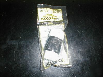 Woodhead high impact connector 5269 15A 125V